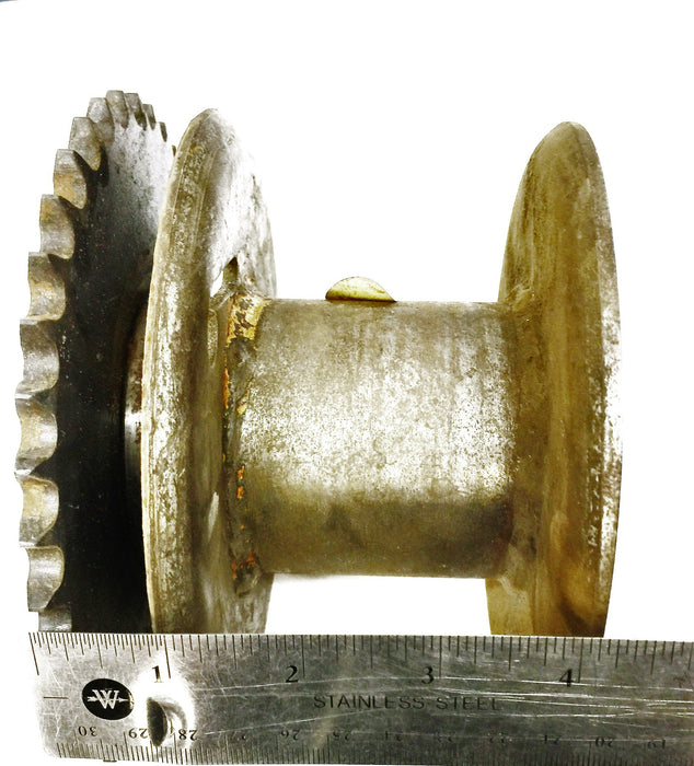 Unbranded 6" Sprocket with Pulley USED