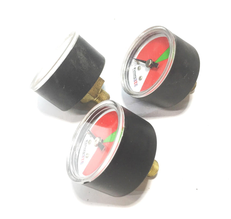 Peters Door Systems 0/11 Bar 40mm Dial 1/8 BSPT Pressure Gauge [Lot of 3] NOS