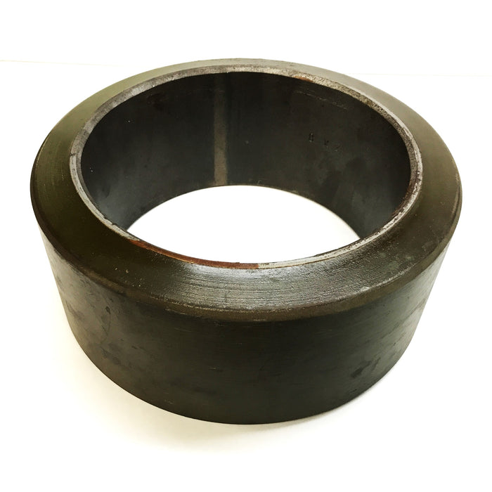 Dexco 8 inch Rubber and Steel Pilot Conveyor Wheel 3554-0002 NOS