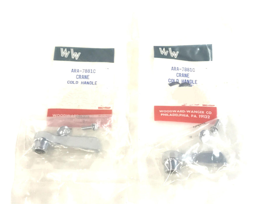 Woodward-Wanger/Crane Dial-Ese Cold Handle ARA-7881C (CR-6) [Lot of 2] NOS