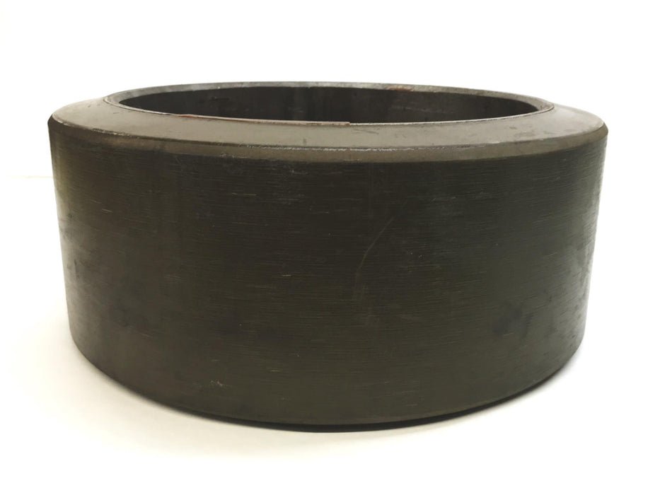 Dexco 8 inch Rubber and Steel Pilot Conveyor Wheel 3554-0002 NOS