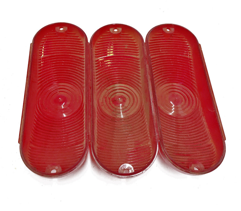 Truck-Lite "Model 60" Red Clearance Light Lens 99011R [Lot of 3]