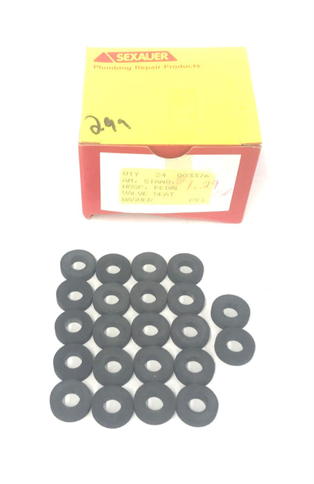 Sexauer/American Standard Pedal Valve Seat Washer 003376 (C93) [Lot of 22] NOS