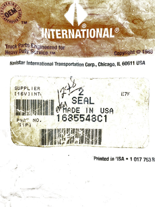 International Seal 1685548C1 OEM NOS