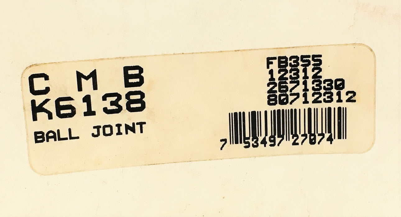 Unbranded Suspension Stabilizer Bar Bushing Kit K6138 NOS