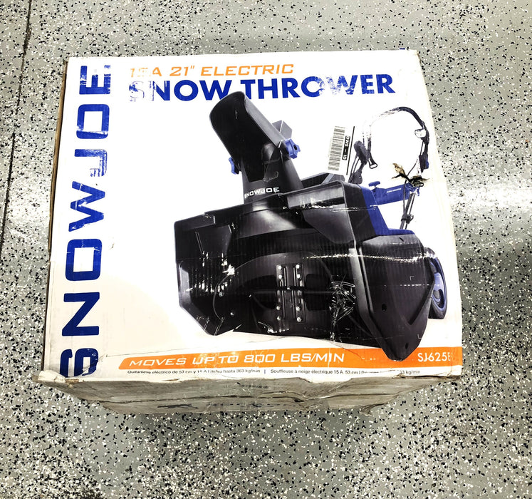 SnowJoe 15A 21 Inch Electric Snow Thrower SJ625E LOCAL PICKUP ONLY USED