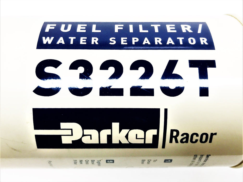Parker Racor Spin-On Fuel Filter S3226T NOS
