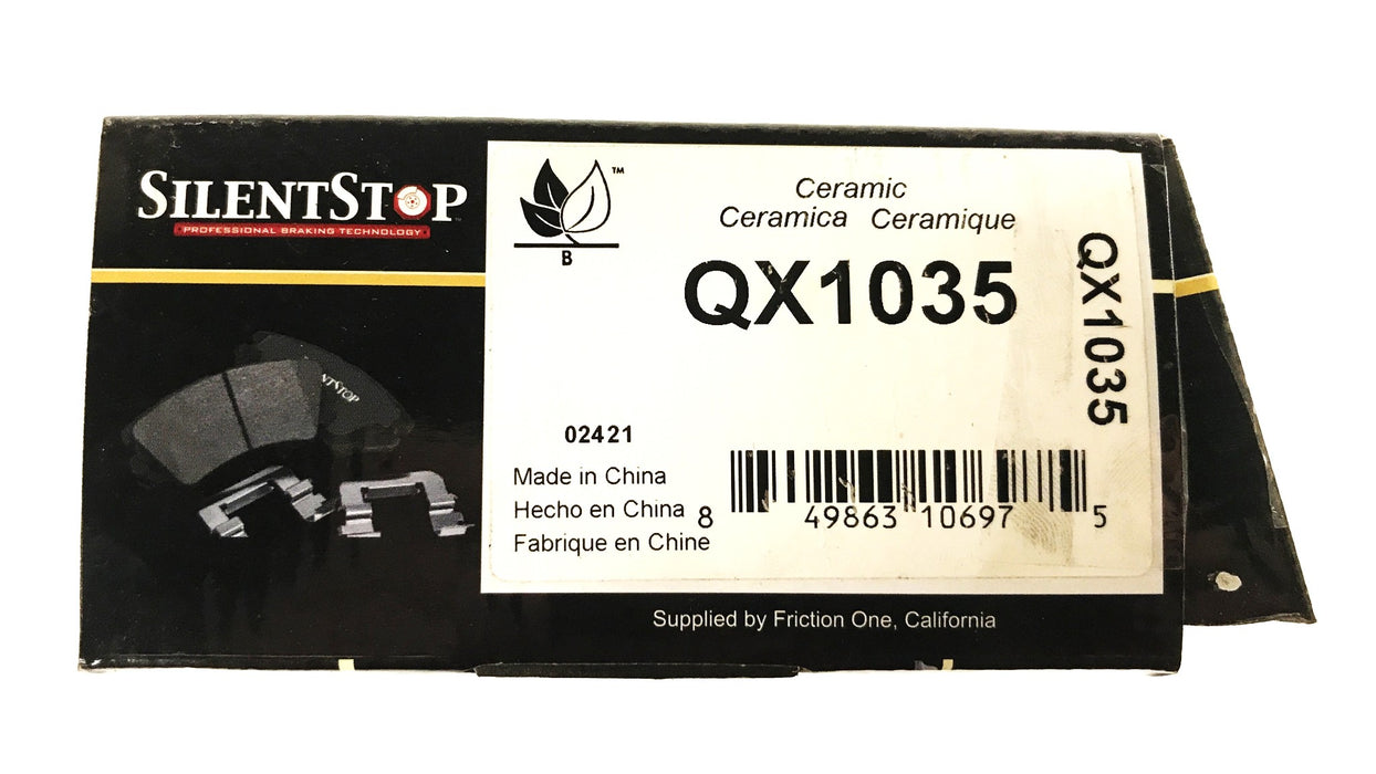 Silent Stop Semi-Metallic Brake Pad Kit QX1035 NOS