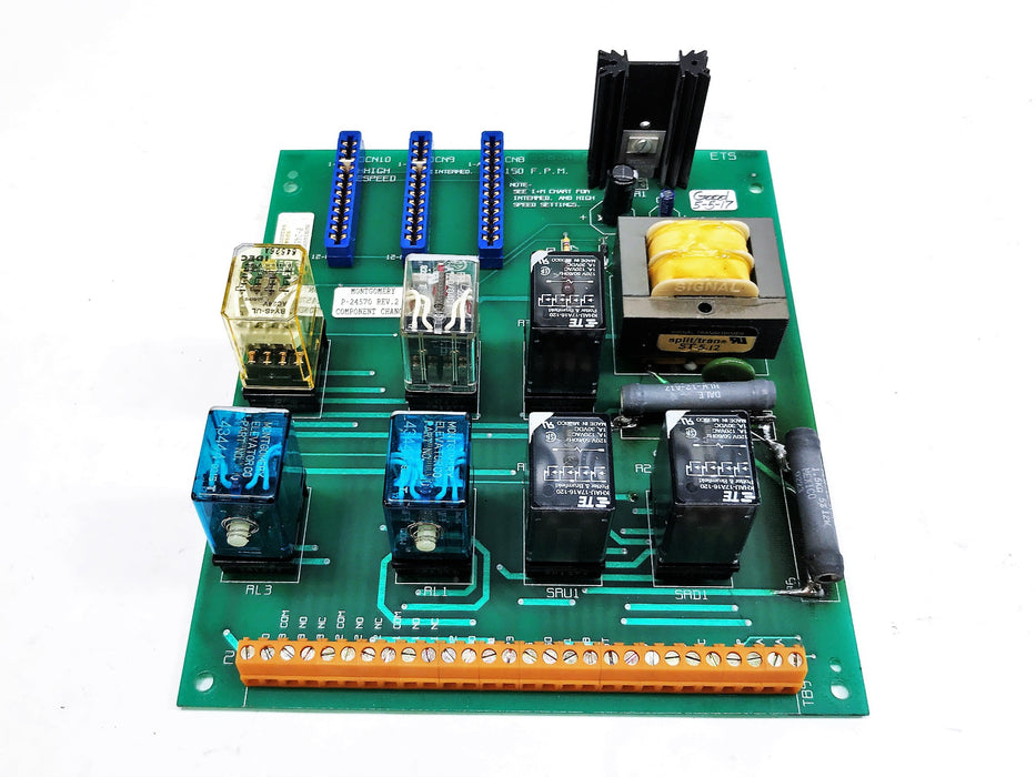 Montgomery Mega Tech ETS Elevator Board P-24571 USED