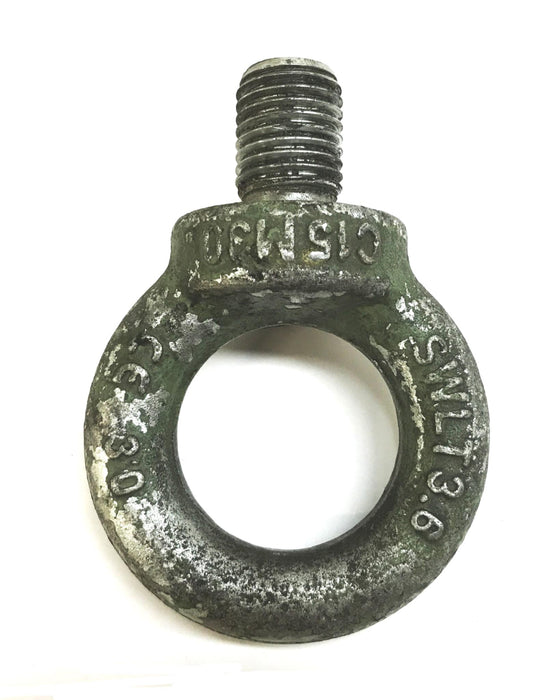 Unbranded 1-1/8 inch Heavy Duty Eye Bolt C15M30 USED
