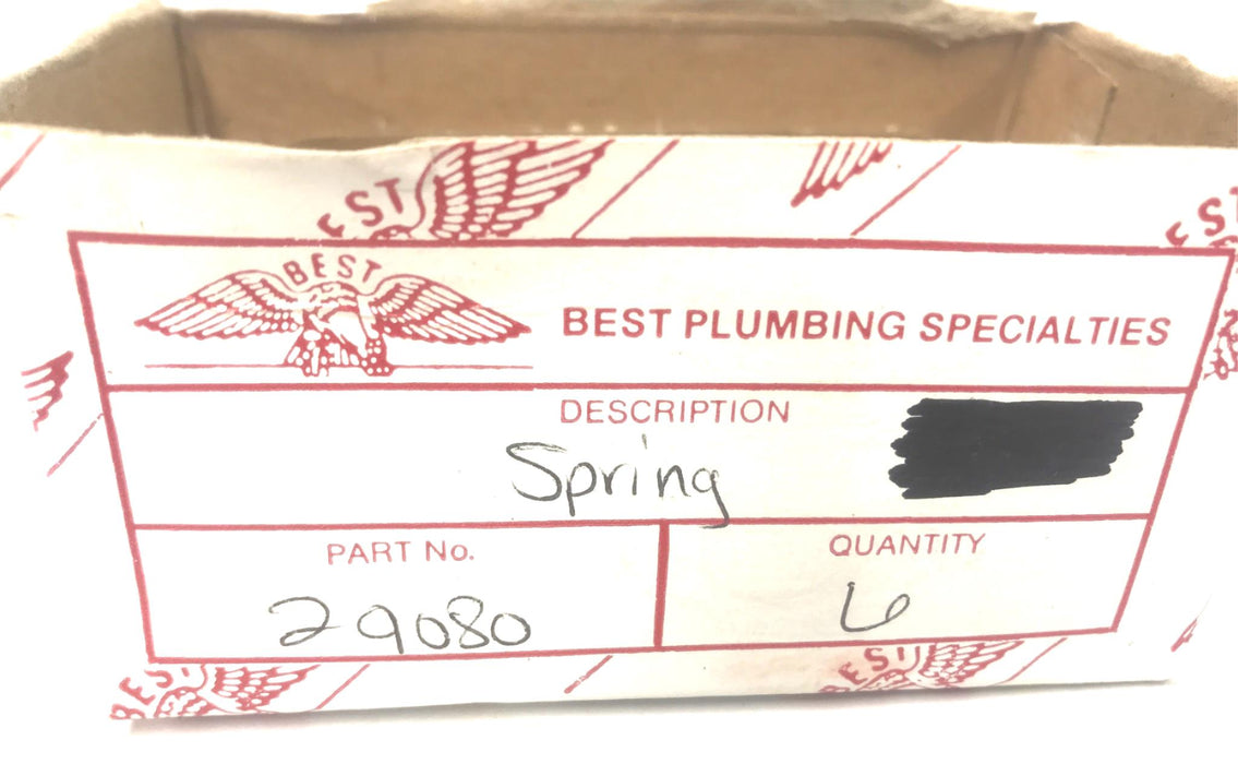 Best/American Standard Spring 29080 [Lot of 6] NOS