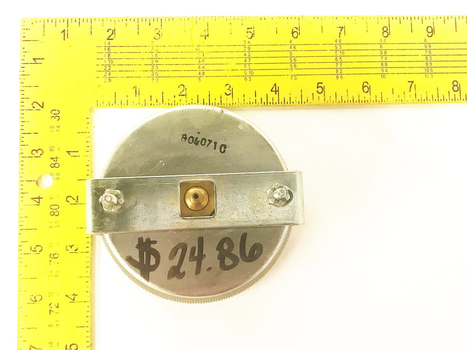 Unbranded 4" Round Pressure Gauge 804071C NOS