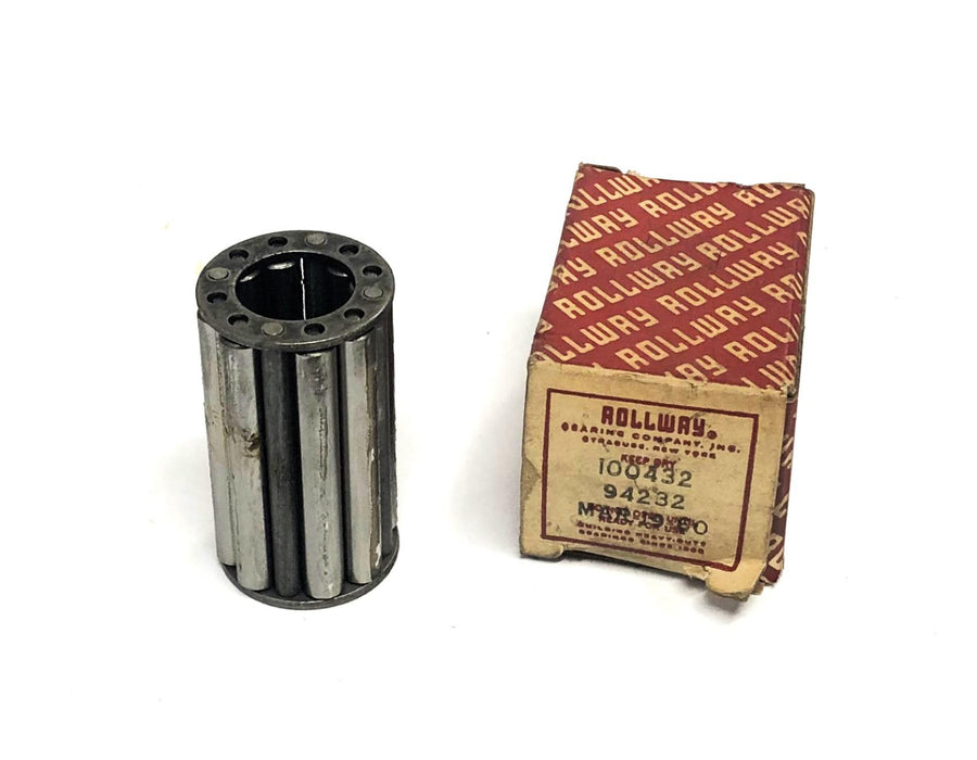 Rollway 100432 Needle Bearing Roller Cage Assembly 94232 NOS