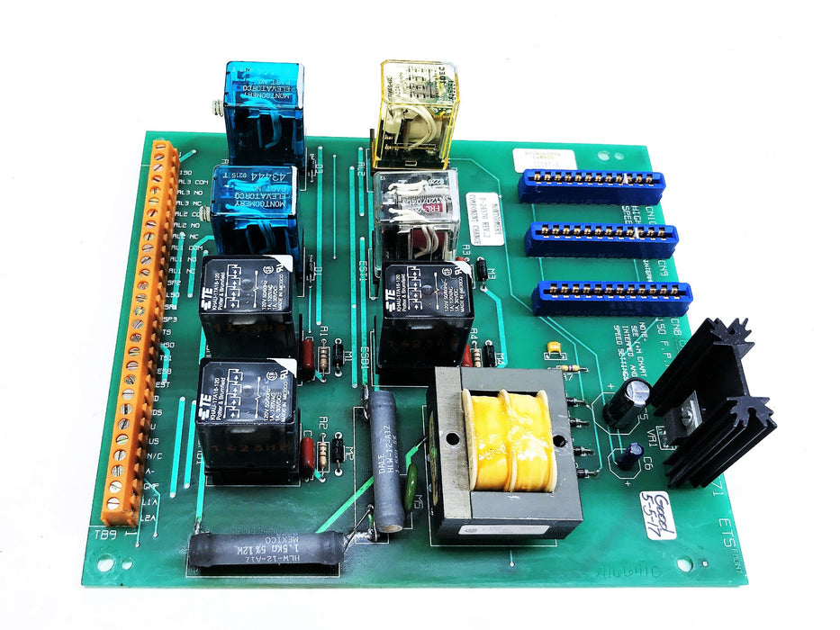 Montgomery Mega Tech ETS Elevator Board P-24571 USED