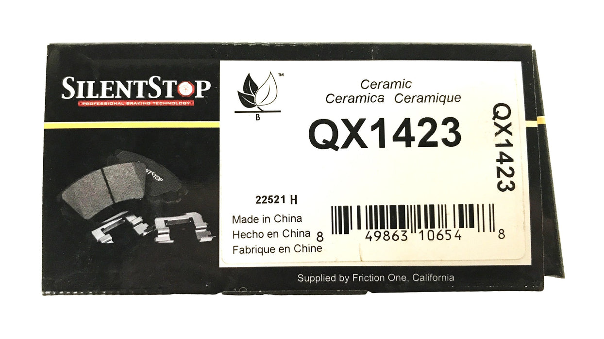 Silent Stop Semi-Metallic Brake Pad Kit QX1423 NOS