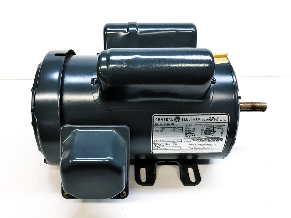 General Electric C-284 Thermally Protected Motor 5KC49TG1031U NOS   governmenttransitsurplus.com
