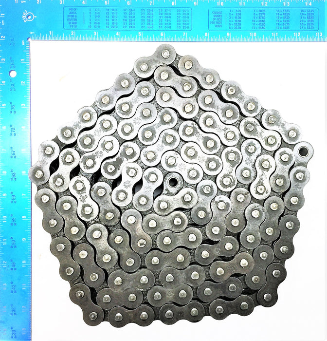 UNBRANDED 10.5-Foot Double-Strand Roller Chain 548 NOS