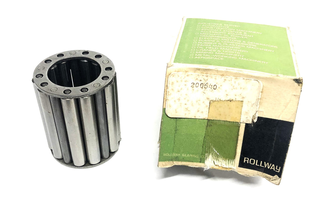 Rollway Needle Bearing Roller Cage Assembly 200640 NOS