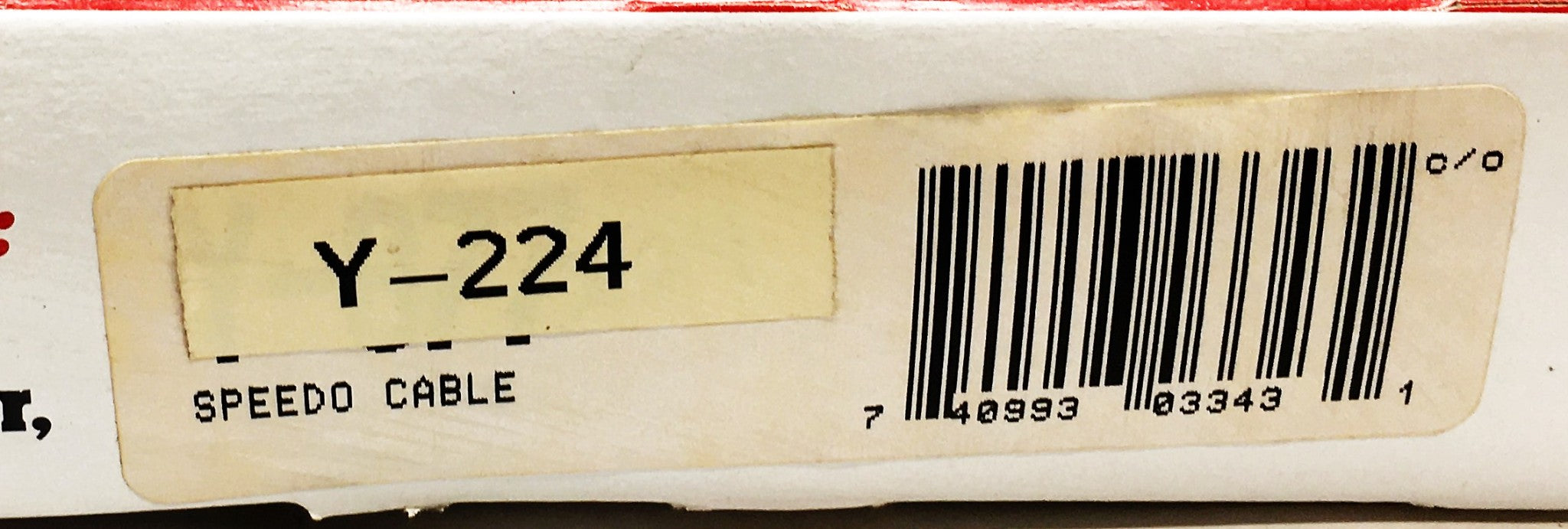 ATP Professional Auto Parts Detent Cable Y-224 NOS
