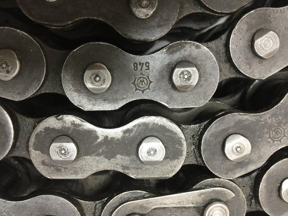 UNBRANDED 21' Double-Strand Roller Chain 80-2 NOS