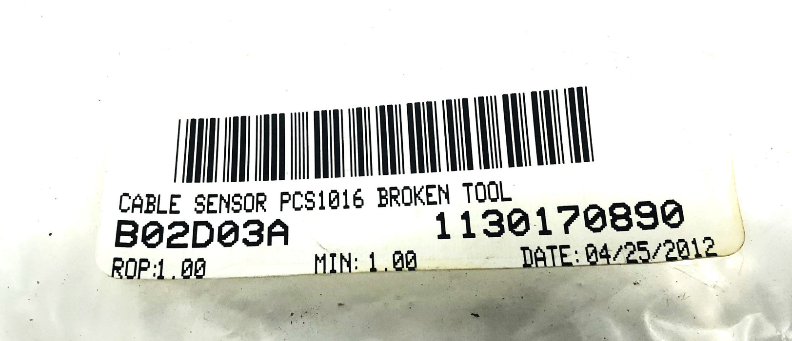 Unbranded 16 Foot Sensor Cable PCS-1016 USED