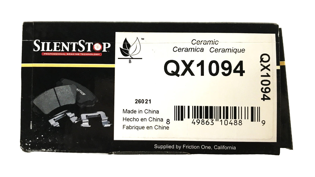 Silent Stop Semi-Metallic Brake Pad Kit QX1094 NOS