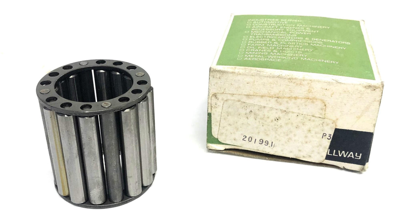Rollway Needle Bearing Roller Cage Assembly 201991 NOS