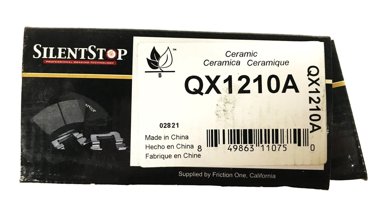 Silent Stop Semi-Metallic Brake Pad Kit QX1210A NOS