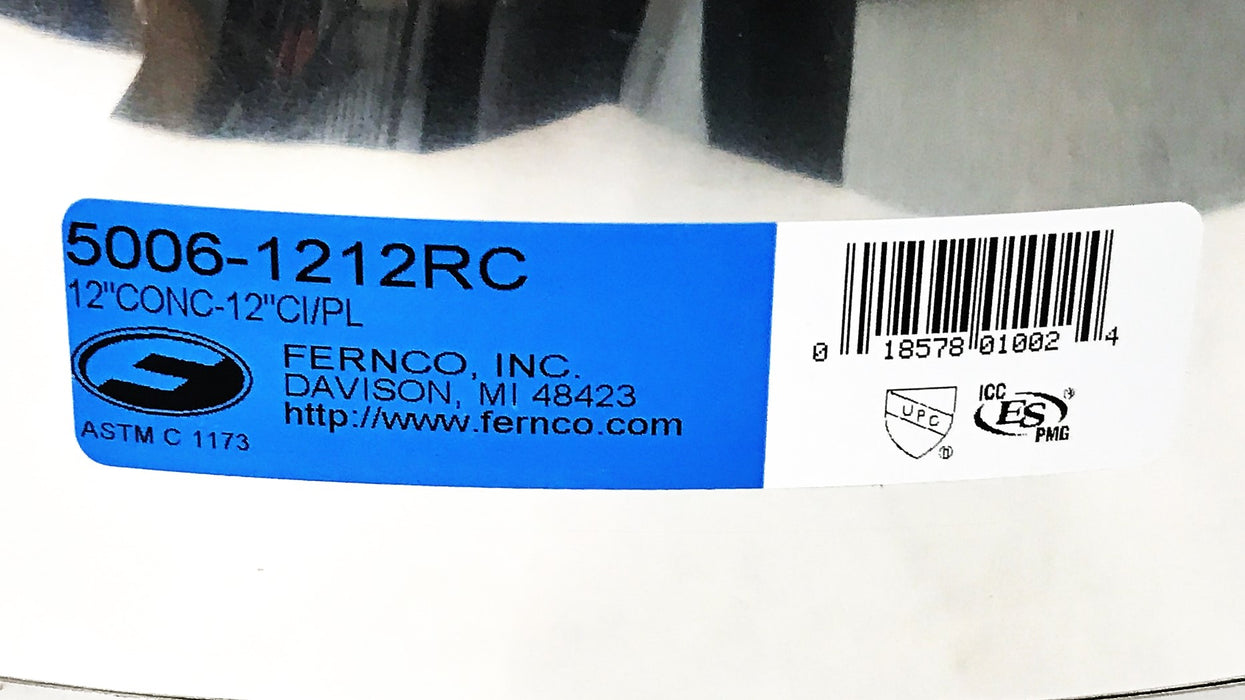 Fernco 12" Strong Back RC 5000 Series Pipe Coupling 5006-1212RC NOS