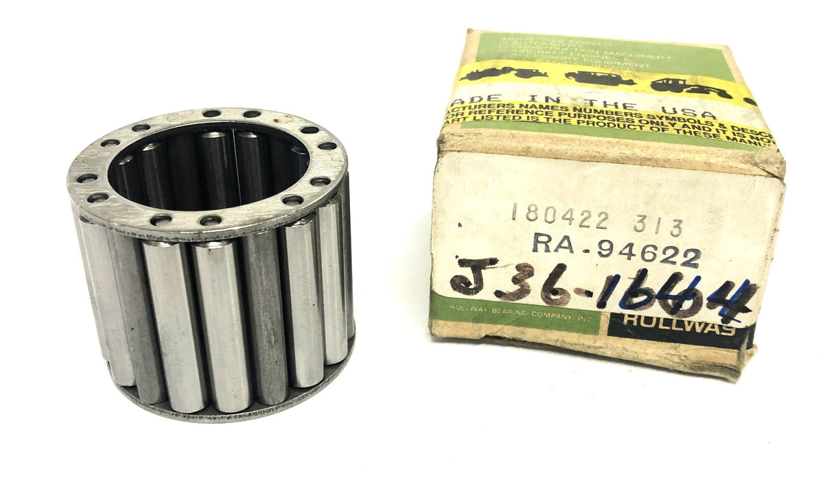 Rollway RA-94622 Needle Bearing Roller Cage Assembly 180422-313 NOS