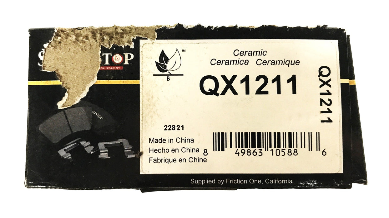 Silent Stop Semi-Metallic Brake Pad Kit QX1211 NOS