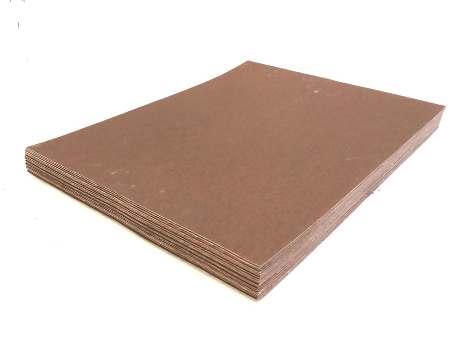 Norton K225-P320 Metallite 9" x 11" Abrasive Sheets, Box of 43, 26332 NOS