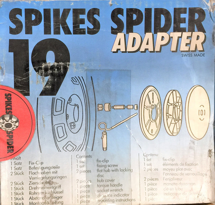 SPIKES SPIDER Hub and Spacer Kit Set 81.019 NOS