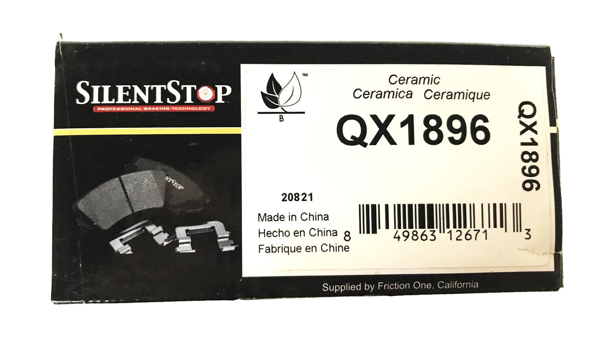 Silent Stop Semi-Metallic Brake Pad Kit QX1896 NOS