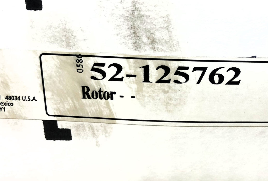 Guardian/Wagner Disc Brake Rotor 52-125762 NOS