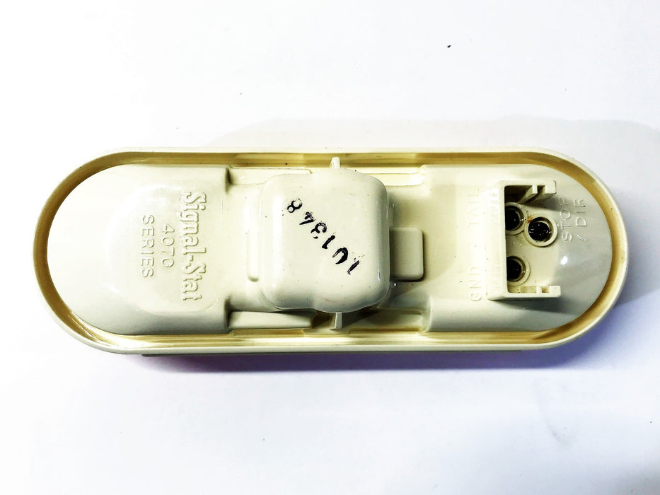 Signal-Stat Amber Trailer Turn Signal Light 4070A NOS