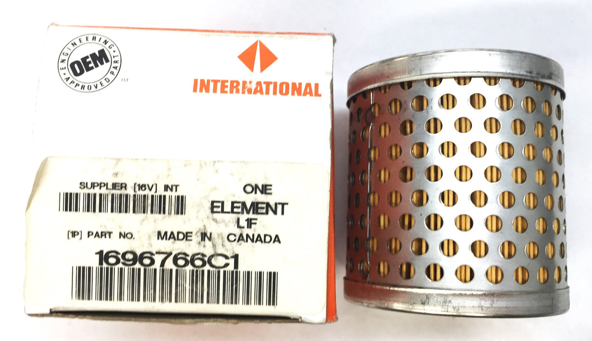 International/Navistar Filter Element 1696766C1 NOS