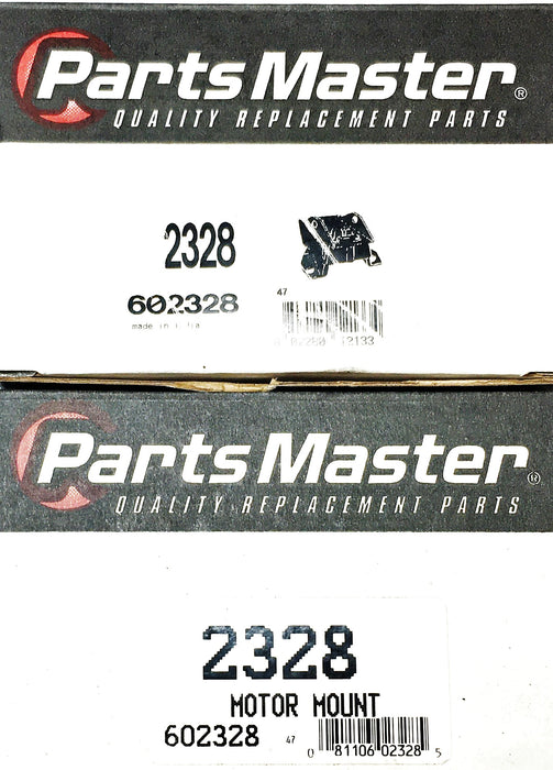 Parts Master Motor Mount 2328 (602328) [Lot of 2] NOS