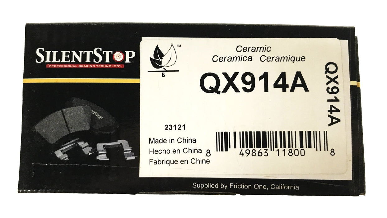 Silent Stop Semi-Metallic Brake Pad Kit QX914A NOS