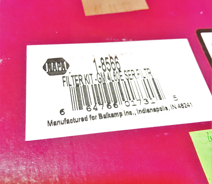 NAPA Transmission Filter Kit 1-8566 [Lot of 2] NOS