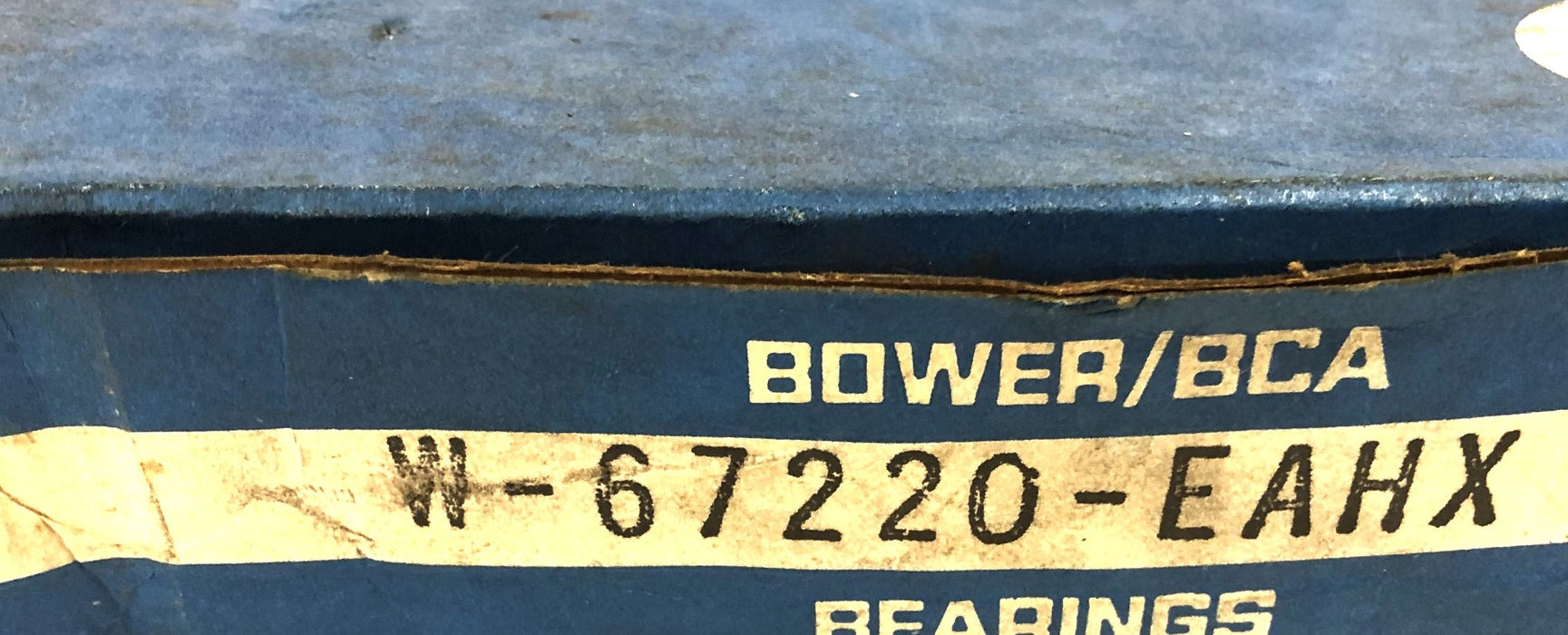Bower Cylindrical Roller Bearing W-67220-EAHX NOS