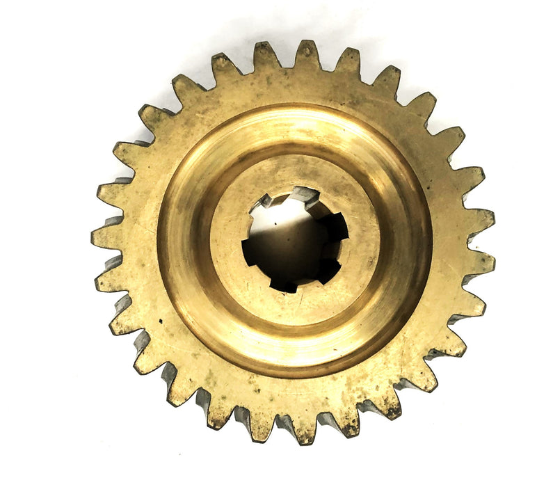 Unbranded 2.07X4.66 Inch OD 1.06X1.25 Inch ID 27 Tooth Worm Gear 201765-FG NOS