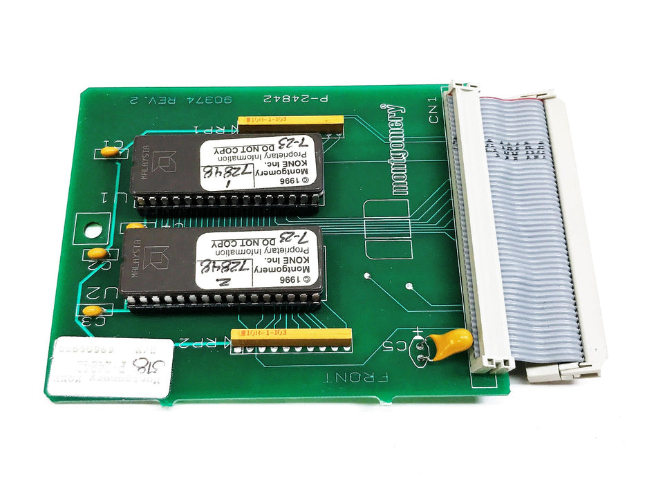 Montgomery MIPROM II 80286 CPU Memory Board P-24842 USED