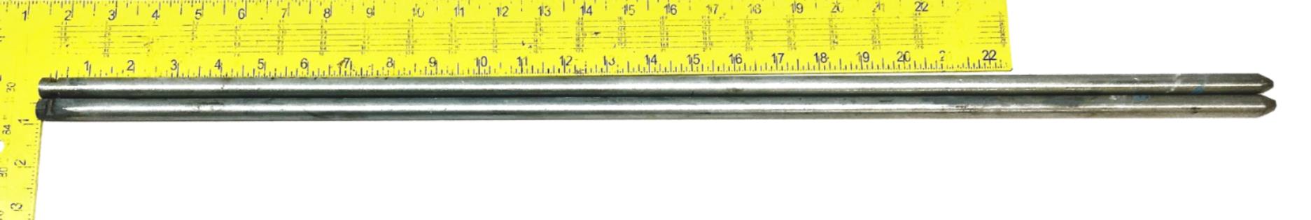 Unbranded 28 Inch Steel Push Rod [Lot of 2] NOS