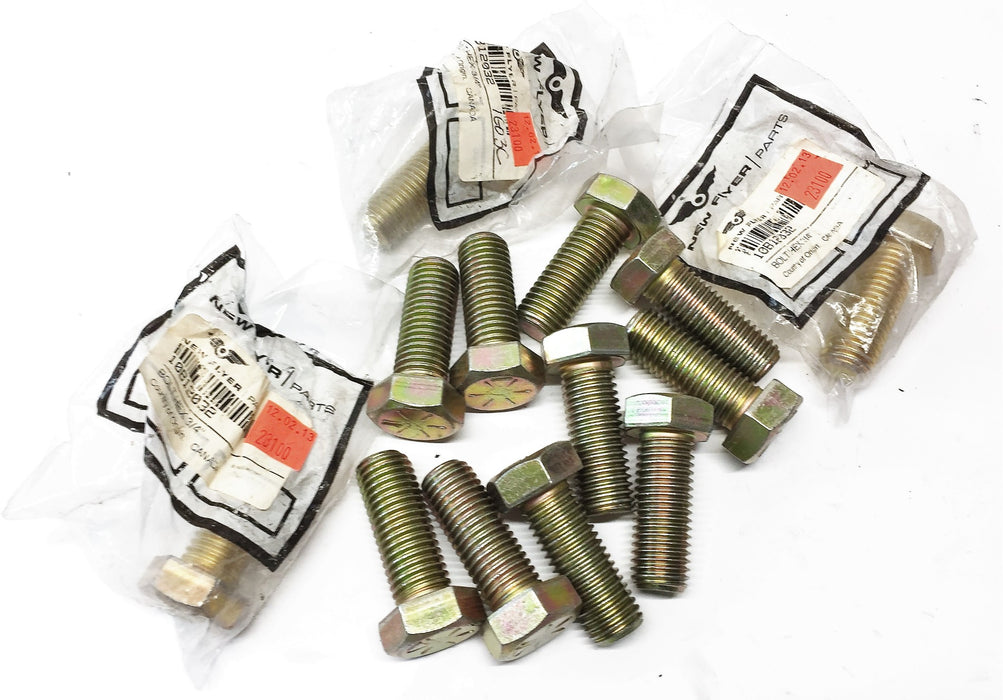Muncie/New Flyer 3/4" 10 UNC X 2" Zinc Plated Hex Bolt 10B12032 [Lot of 13] NOS