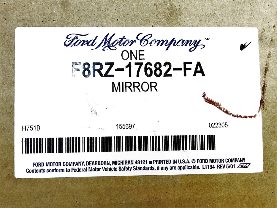 Ford OEM Driver Side Power Window F8RZ-17682-FA NOS