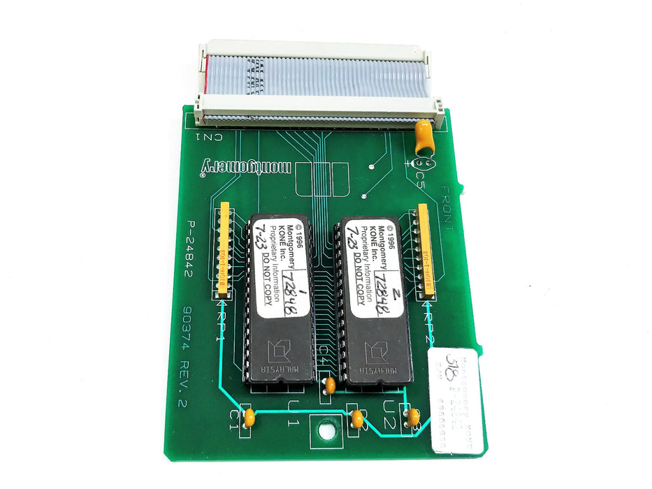 Montgomery MIPROM II 80286 CPU Memory Board P-24842 USED