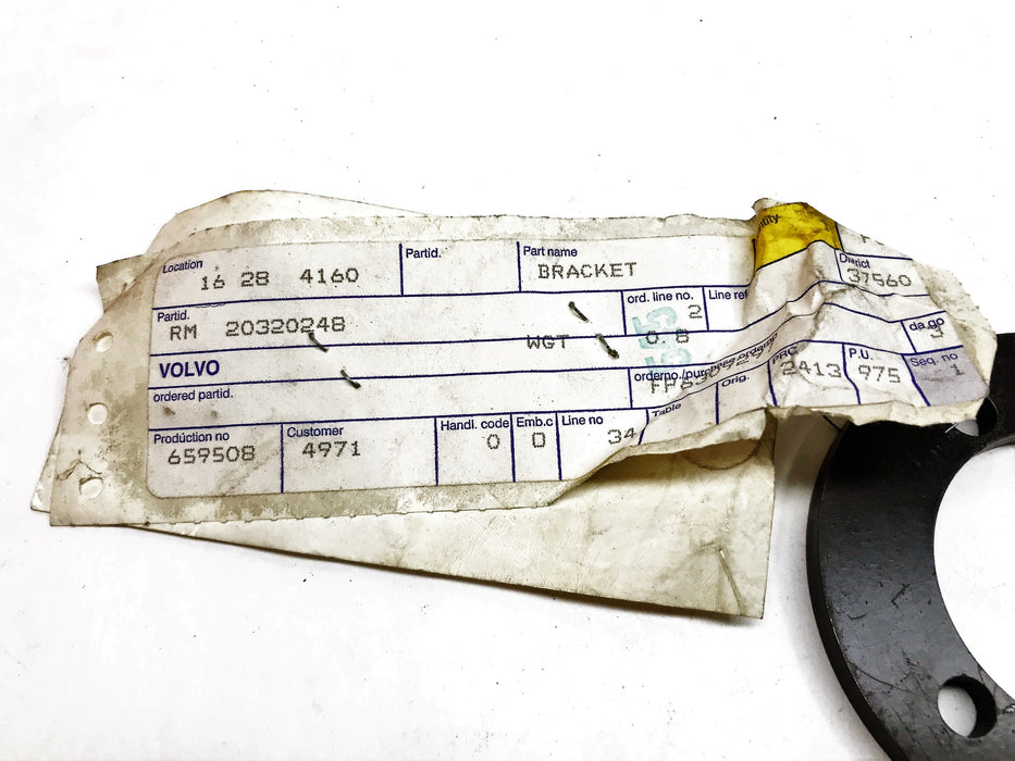 Volvo Construction Right Side Bracket 20320248 NOS