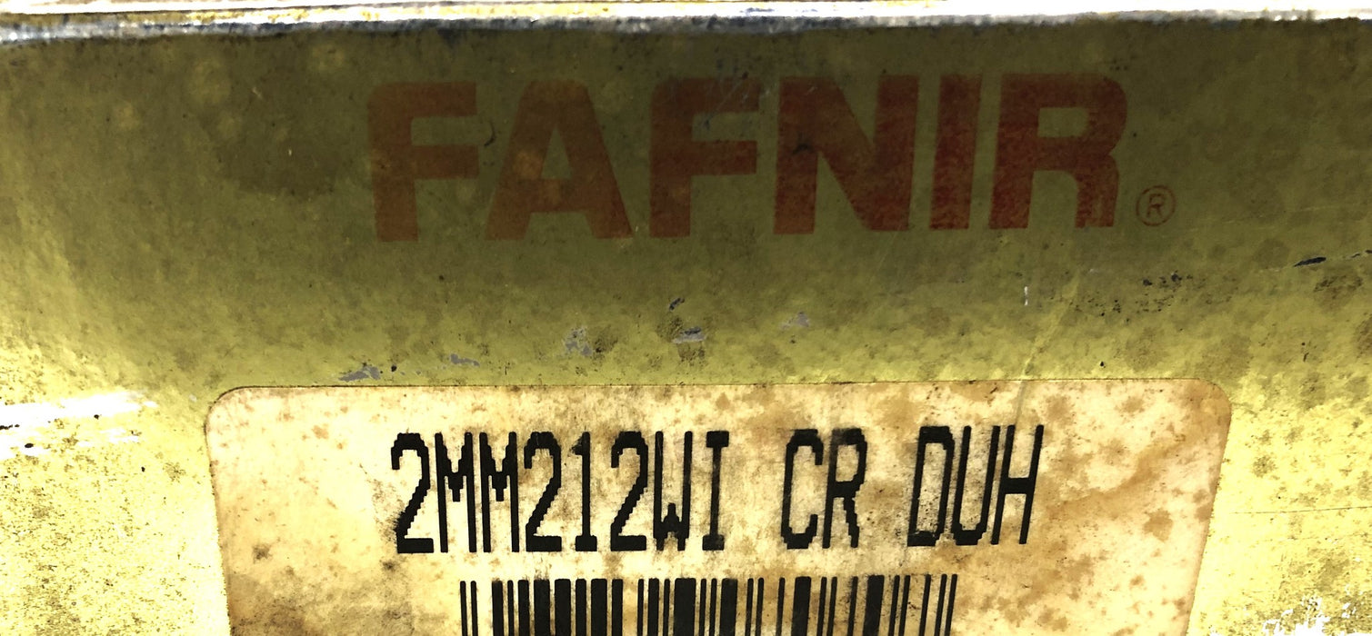 Fafnir Precision Angular Contact Ball Bearing Pair 2MM212WI-CR-DUH NOS