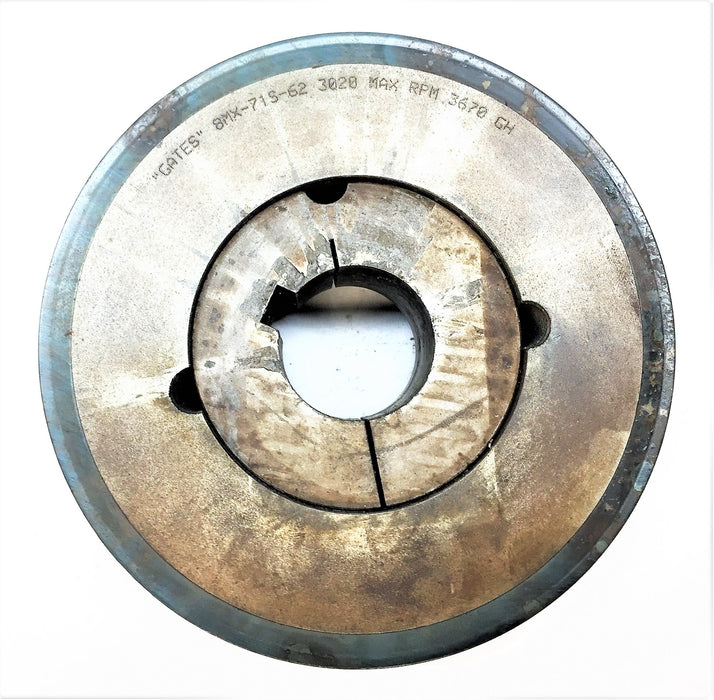 GATES Poly Chain GT2 Sprocket w/Taper-Lock 8MX71S62-3020 USED - Main Image